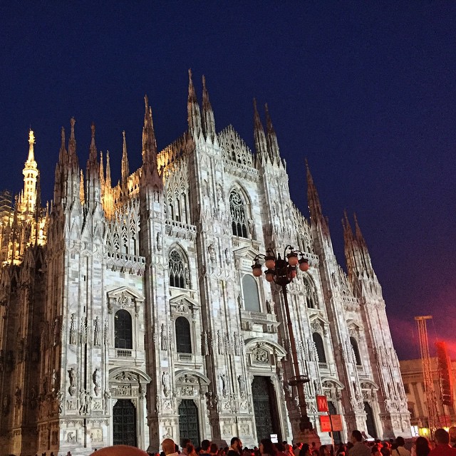 A very quick stop in Milan for the 2015 Expo